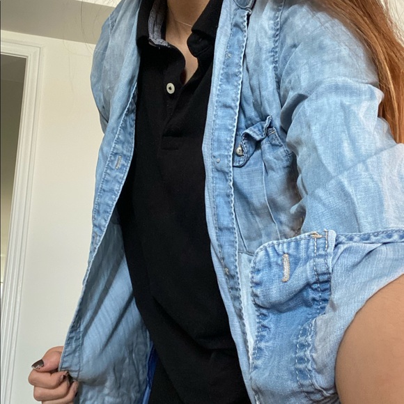 Fake denim over coat !2 for $30! - Picture 2 of 5